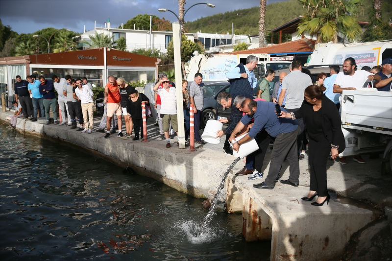Bodrum'da deniz dibi ve kıyı temizliğinde yaklaşık 15 ton atık toplandı 18