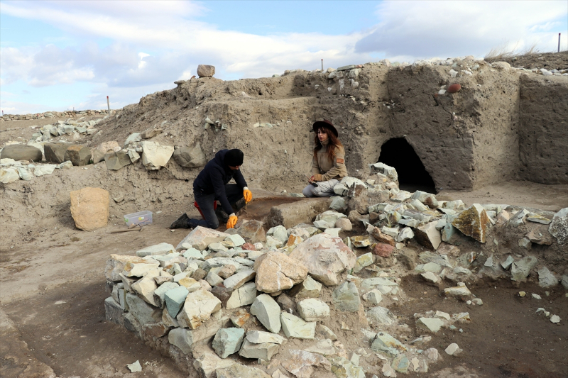 Amasya'daki Oluz Höyük kazılarında Medler'e ait yeni kalıntılar bulundu