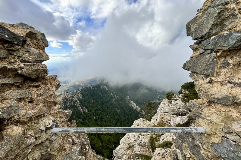 KKTC'nin “Rüzgara Boyun Eğmeyen” Buffavento Kalesi 9