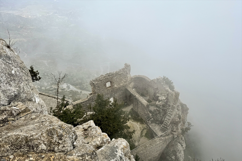 KKTC'nin “Rüzgara Boyun Eğmeyen” Buffavento Kalesi 6
