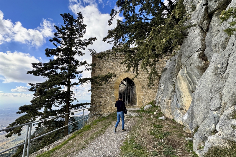 KKTC'nin “Rüzgara Boyun Eğmeyen” Buffavento Kalesi 15