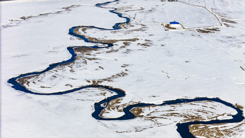 Kars-Ardahan sınırındaki menderesler her mevsim farklı güzelliğe bürünüyor 16