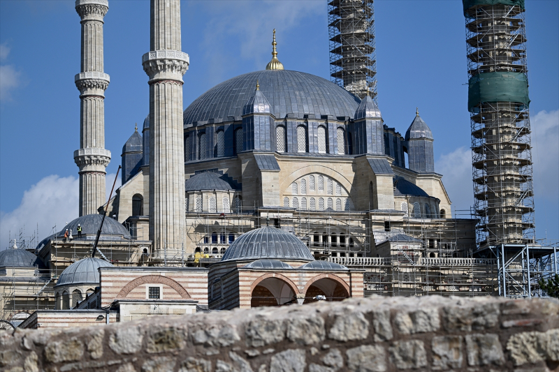 Selimiye'nin restorasyonu 2025 yılında bitirilecek 11