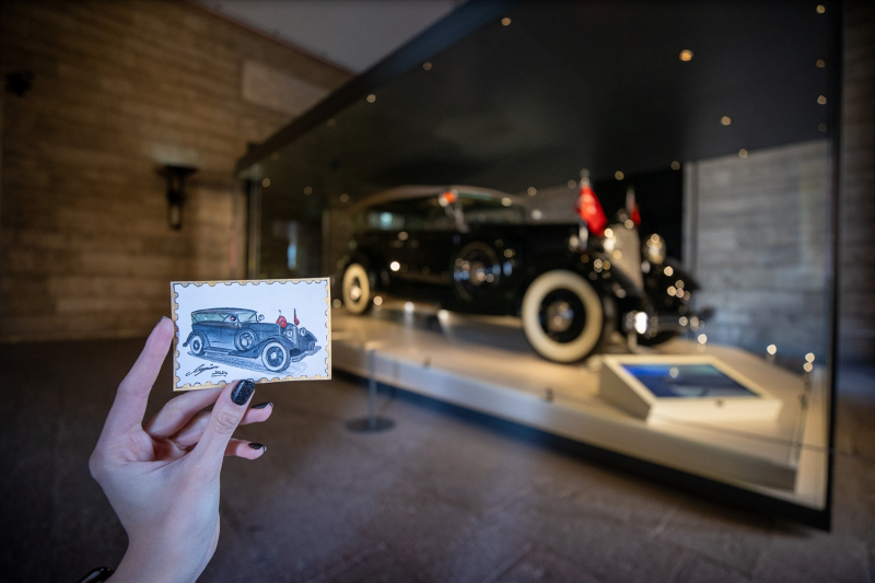 Eskiz pullar başkentin tarihi simgeleriyle görüntülendi 5