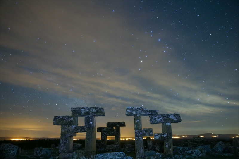 "Makedon askerlerin kalesi" Blaundos Antik Kenti'nde yıldızlı gece 6
