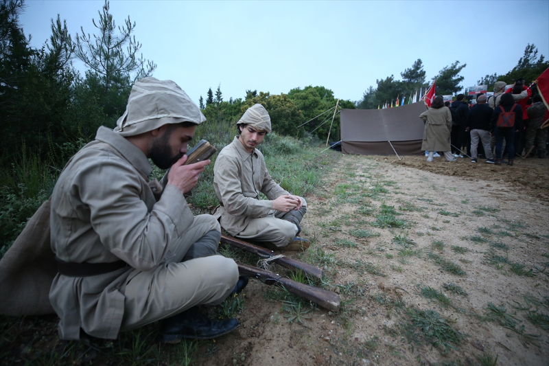 Gelibolu Yarımadası'nda 57. Alay Vefa Yürüyüşü yapıldı 4