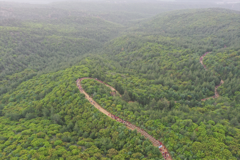 Gelibolu Yarımadası'nda 57. Alay Vefa Yürüyüşü yapıldı 6