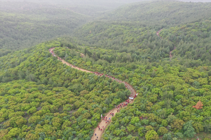 Gelibolu Yarımadası'nda 57. Alay Vefa Yürüyüşü yapıldı 7
