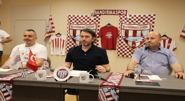 Bandırmaspor Kulübü Başkanı Onur Göçmez’den açıklama