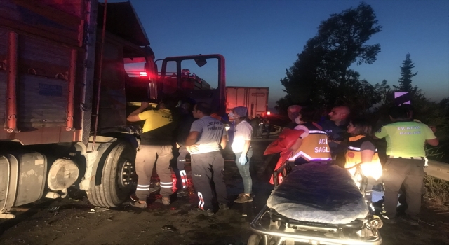 Antalya’da zincirleme trafik kazasında 1 kişi yaralandı 