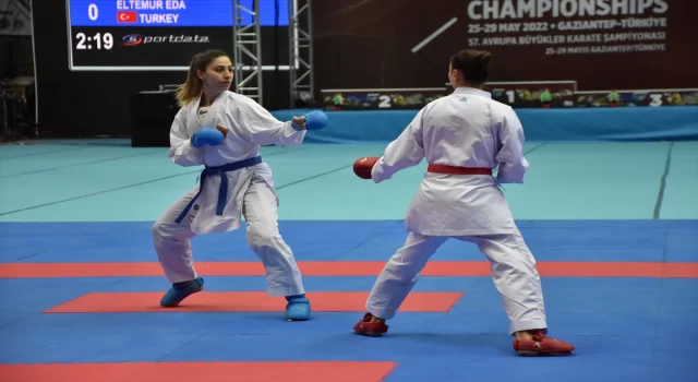 57. Avrupa Büyükler Karate Şampiyonası Gaziantep’te