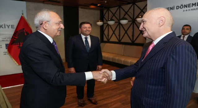 Arnavutluk Cumhurbaşkanı Meta, Kılıçdaroğlu ile İstanbul’da bir araya geldi