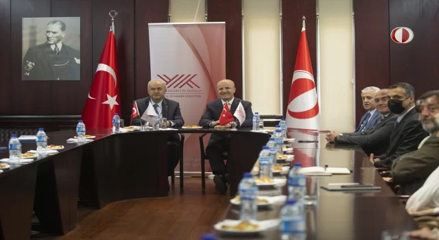 YÖK Başkanı Özvar, ODTÜ Rektörlüğünü ziyaretinde konuştu: