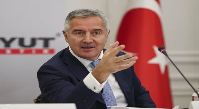 Türk iş insanları Karadağ Cumhurbaşkanı Djukanovic ile bir araya geldi 