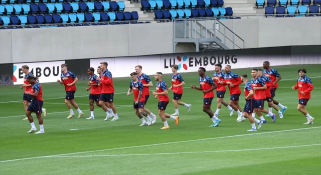 Lüksemburg Milli Takımı, Türkiye maçı hazırlıklarını tamamladı