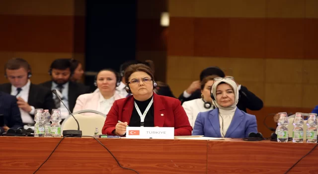 Bakan Yanık, Roma’daki BM Avrupa Ekonomik Komisyonu Yaşlanma Konferansı’nda konuştu: