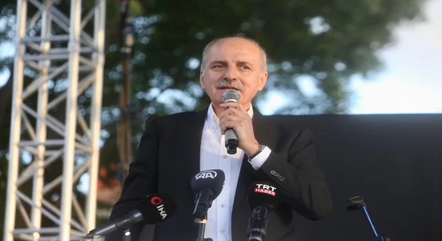 AK Parti’li Kurtulmuş, Polonezköy Kiraz Festivali’nin açılışında konuştu: