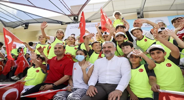 AK Parti İstanbul İl Başkanlığı, çocuklar için ”Spora İlk Adım” etkinliği düzenledi