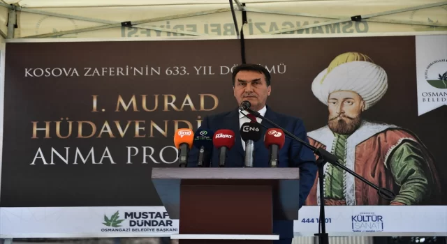 Sultan 1. Murad şehadetinin 633. yılında Bursa’da anıldı