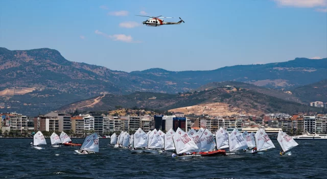İzmir’de ”Ege Sahil Güvenlik 40. Yıl Yelken Yarışları” başladı