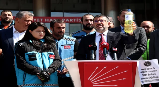 CHP Genel Başkan Yardımcısı Ağbaba, motosikletli kuryelerin sorunlarını TBMM’ye taşıyacak: