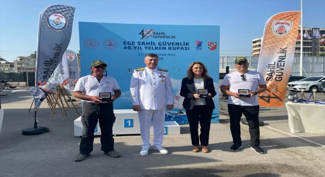 Ege Sahil Güvenlik 40. Yıl Yelken Yarışları’nda ödüller sahiplerini buldu