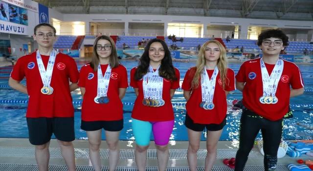 Tekirdağlı milli yüzücüler Sırbistan’dan 22 madalyayla döndü