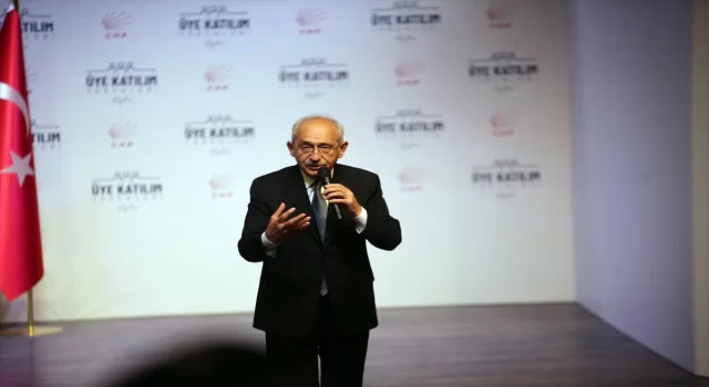CHP Genel Başkanı Kılıçdaroğlu, Aydın’da üye katılım töreninde konuştu: