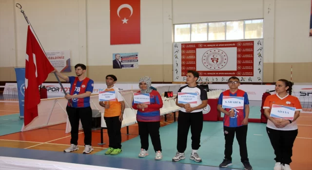 Türkiye Paravolley Süper Lig Şampiyonası ve 1. Lig playoff maçları Zonguldak’ta başladı