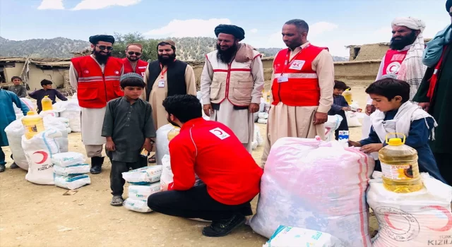 Türk Kızılayın yardımları Afganistan’daki depremzedelere ulaştı