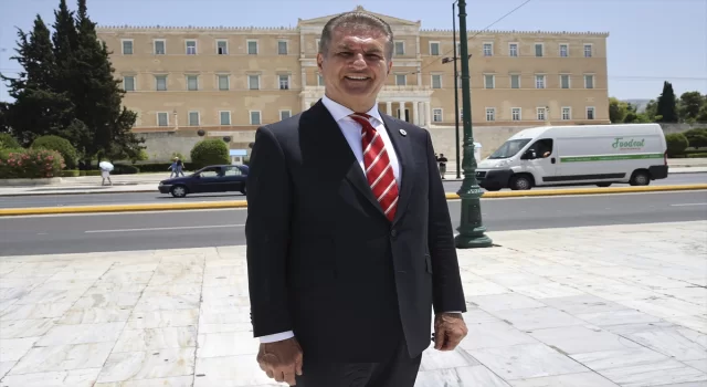 TDP Genel Başkanı Sarıgül, Atina’da gazetecilere açıklamalarda bulundu