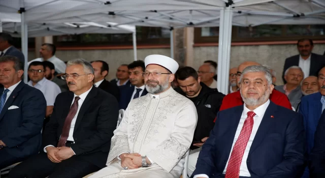 Diyanet İşleri Başkanı Erbaş, Eskişehir Müftülüğü Hizmet Binası ve Kur’an Kursu’nun temelini attı: