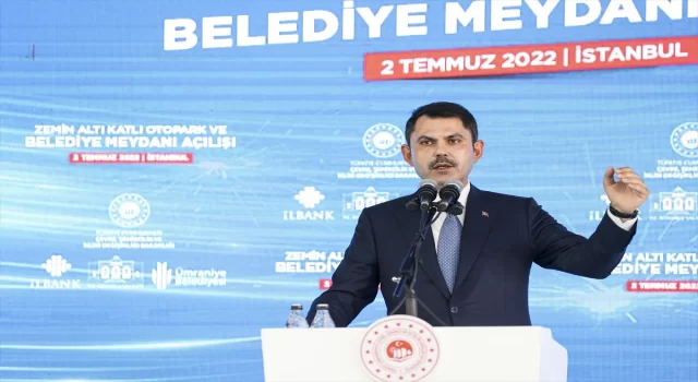 Bakan Murat Kurum, Ümraniye’deki açılış töreninde konuştu: 