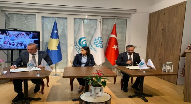 Kosova’da Yunus Emre Enstitüsü ve Türkiye Maarif Vakfı iş birliği anlaşması imzaladı