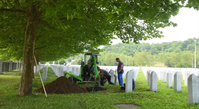 Bu yıl toprağa verilecek Srebrenitsa kurbanlarının mezarları hazırlanıyor 