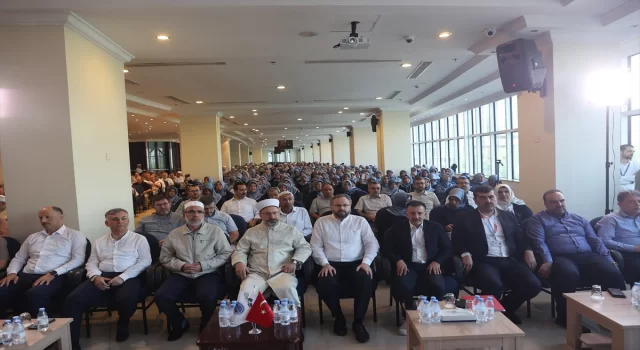 Diyanet İşleri Başkanı Erbaş, Arafat Bilgilendirme Toplantısı’nda konuştu: