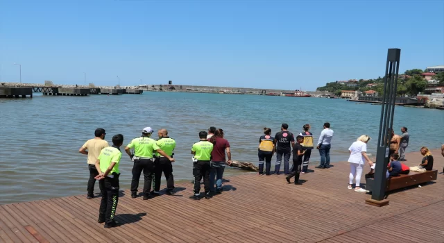 Zonguldak’ta denizde kaybolan çocuğu arama çalışması başlatıldı