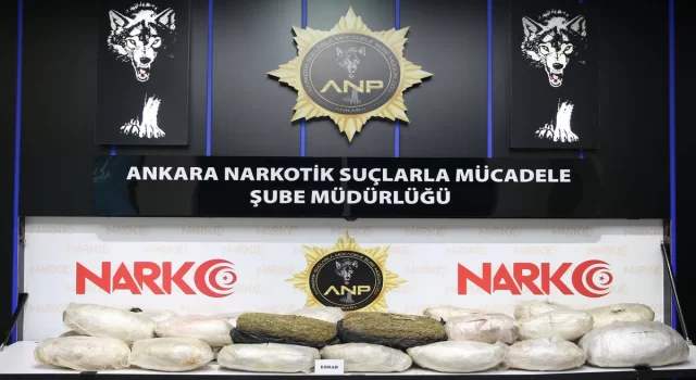 Ankara’da bir tırda 50 kilogram uyuşturucu ele geçirildi