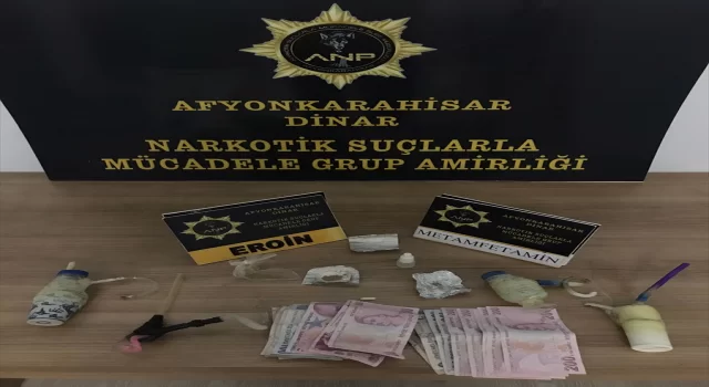 Afyonkarahisar’da uyuşturucu operasyonunda 2 kişi yakalandı