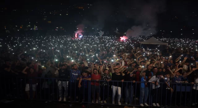 Trabzon’da taraftarlar Süper Kupa galibiyetini kutladı