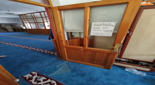 Kayseri’de camiden yardım paralarını çaldığı iddia edilen zanlı yakalandı