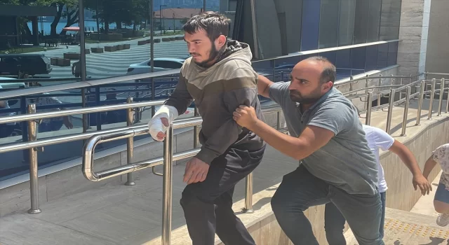 Zonguldak’ta tanımadığı genç kadını darbederek yaraladığı öne sürülen zanlı tutuklandı