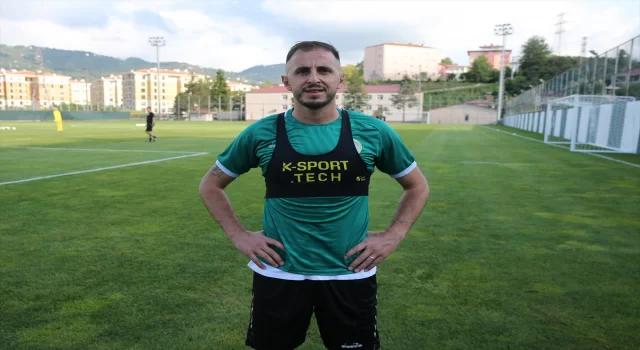 Giresunspor’un kaptanı Zeki Yavru, yeni sezondaki hedeflerini anlattı: