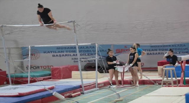 Artistik Cimnastik Kadın Milli Takımı, Bolu’da kampa girdi