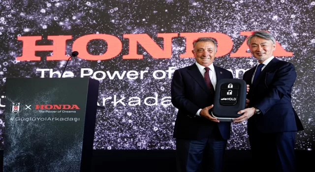 Beşiktaş Kulübü ile Honda arasında sponsorluk anlaşması imzalandı