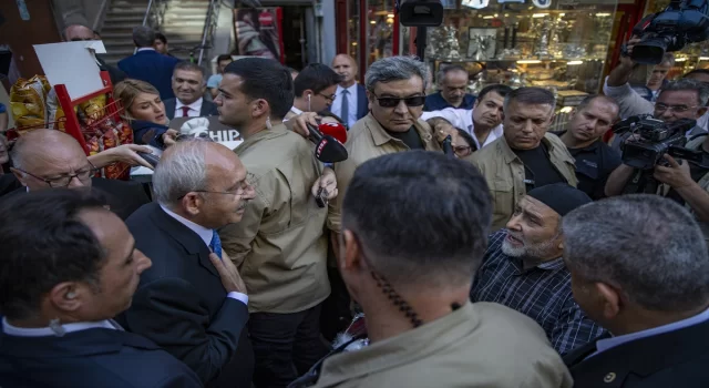 CHP Genel Başkanı Kılıçdaroğlu’ndan, Erzurum’da esnaf ziyareti