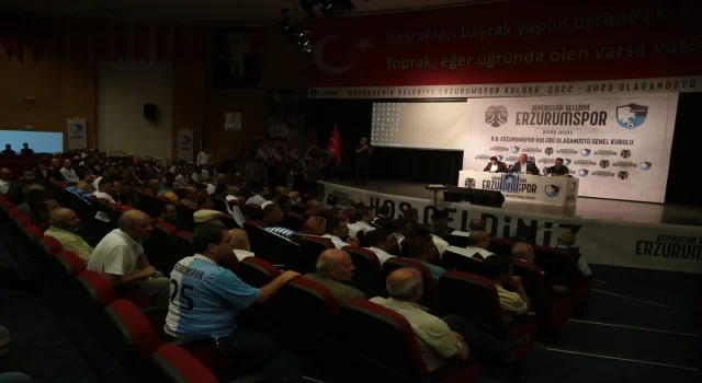 Büyükşehir Belediye Erzurumspor’da başkanlığa yeniden Ahmet Dal seçildi