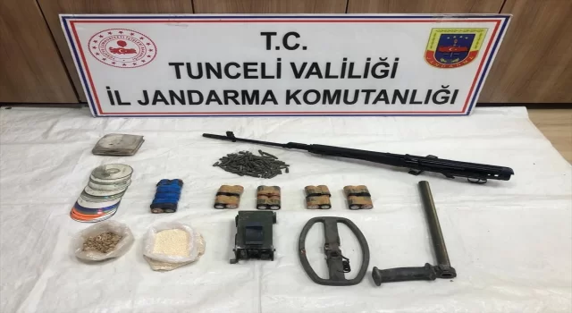 Tunceli’de teröristlerce kullanılan 3 sığınak imha edildi