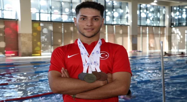 Özel sporcu Veysi Turan, Boğaziçi Kıtalararası Yüzme Yarışı’nda birinci olmayı hedefliyor