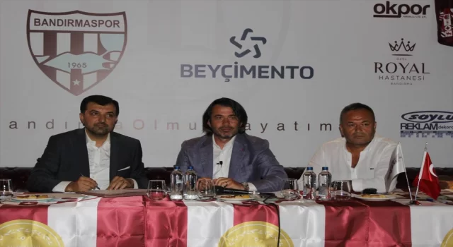 Bandırmaspor, Bey Çimento ile isim sponsorluğu sözleşmesi imzaladı 